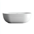 Vasca 170×78×58 cm - acrilico bianco - freestanding per bagno moderno